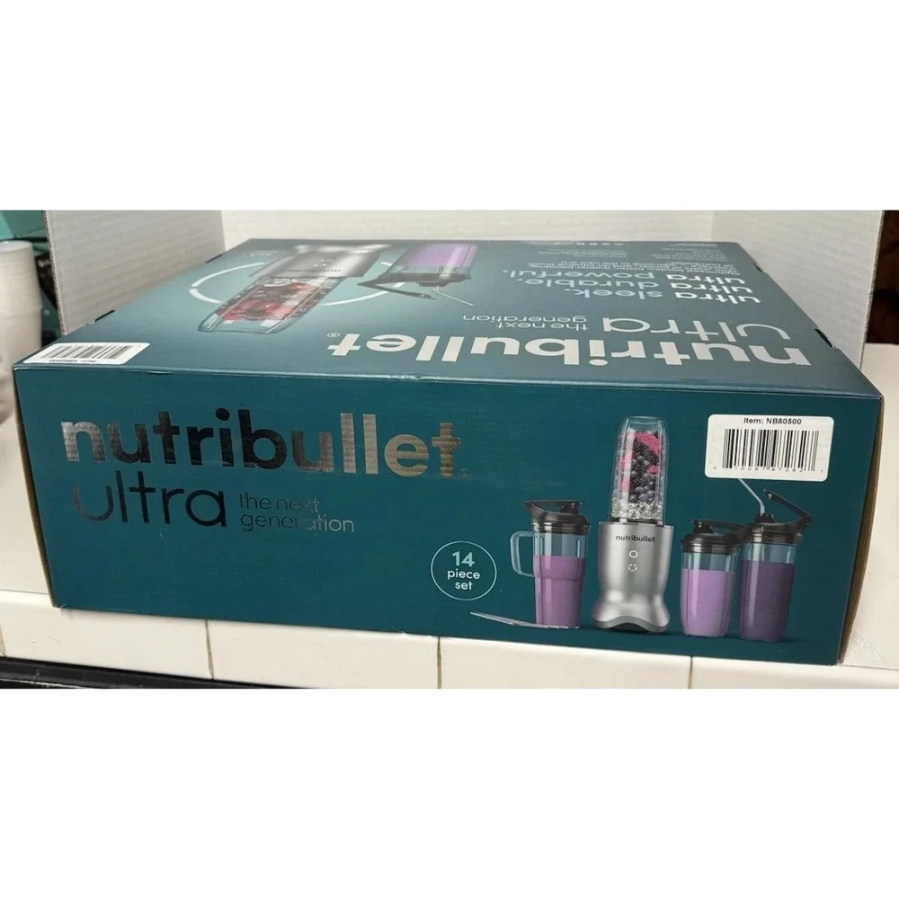 Nutribullet Ultra The Next Generation BRAND 14 Piece Set New‎